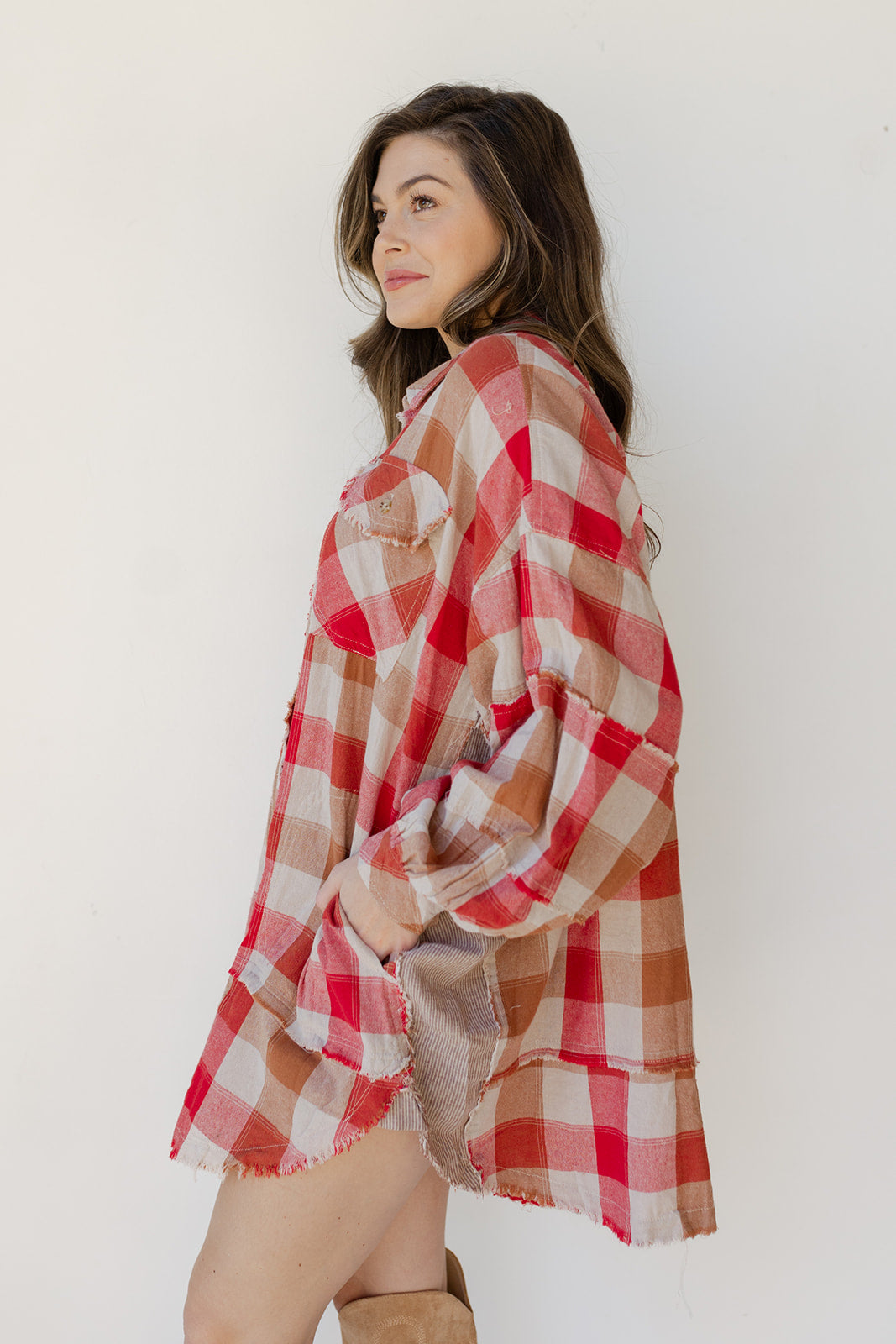the plaid oversized dress the plaid oversized dress
