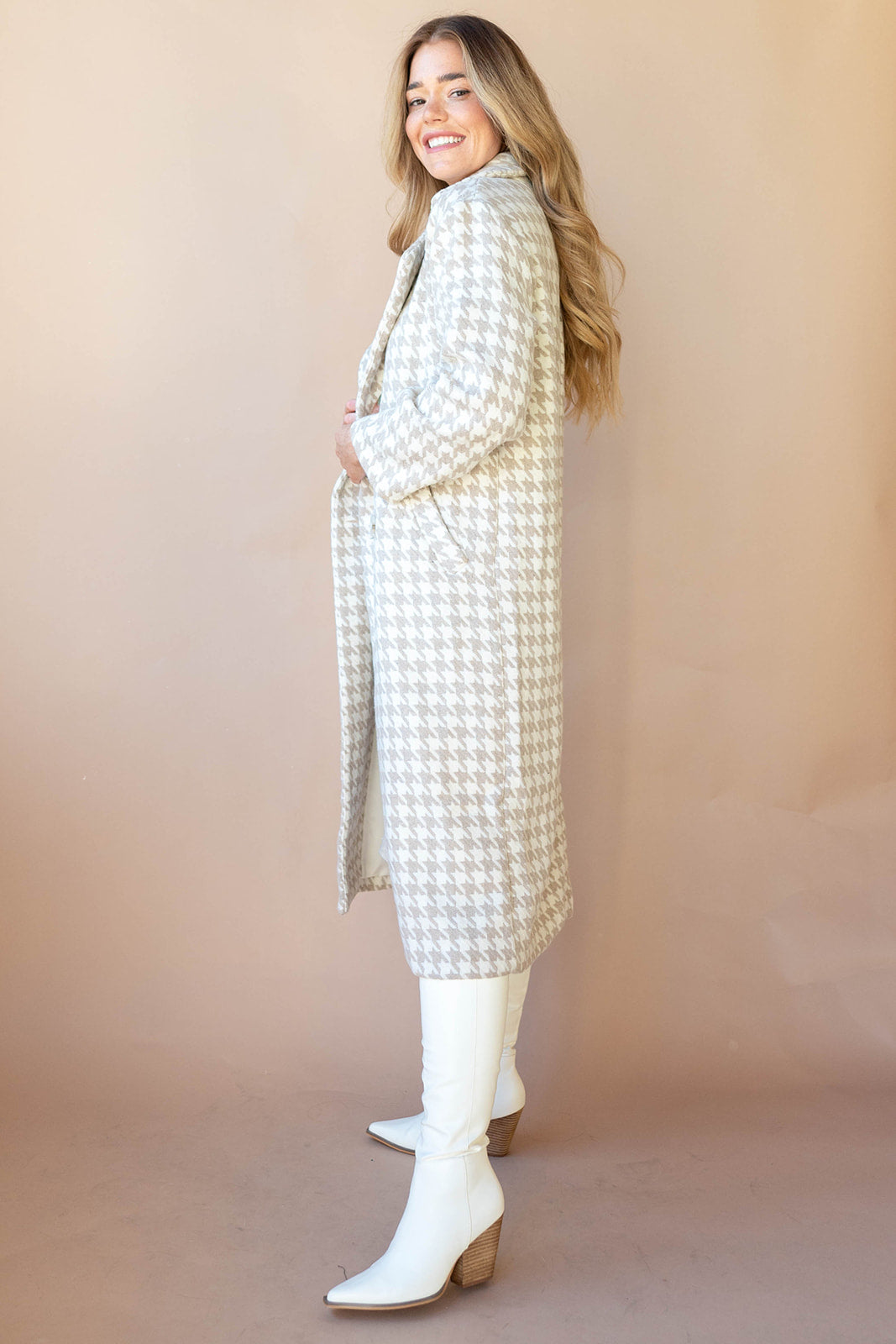 elegant houndstooth coat elegant houndstooth coat