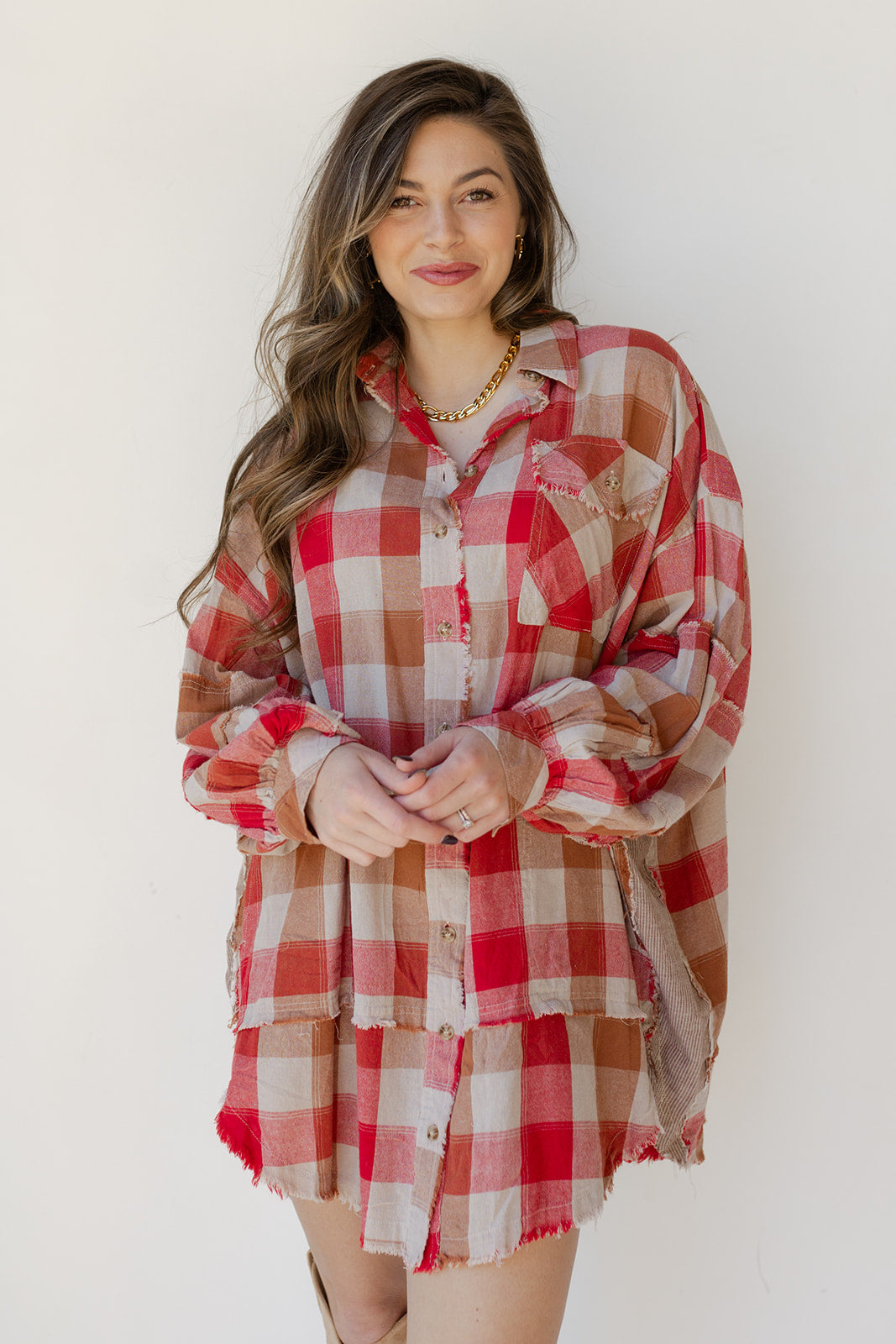 the plaid oversized dress the plaid oversized dress