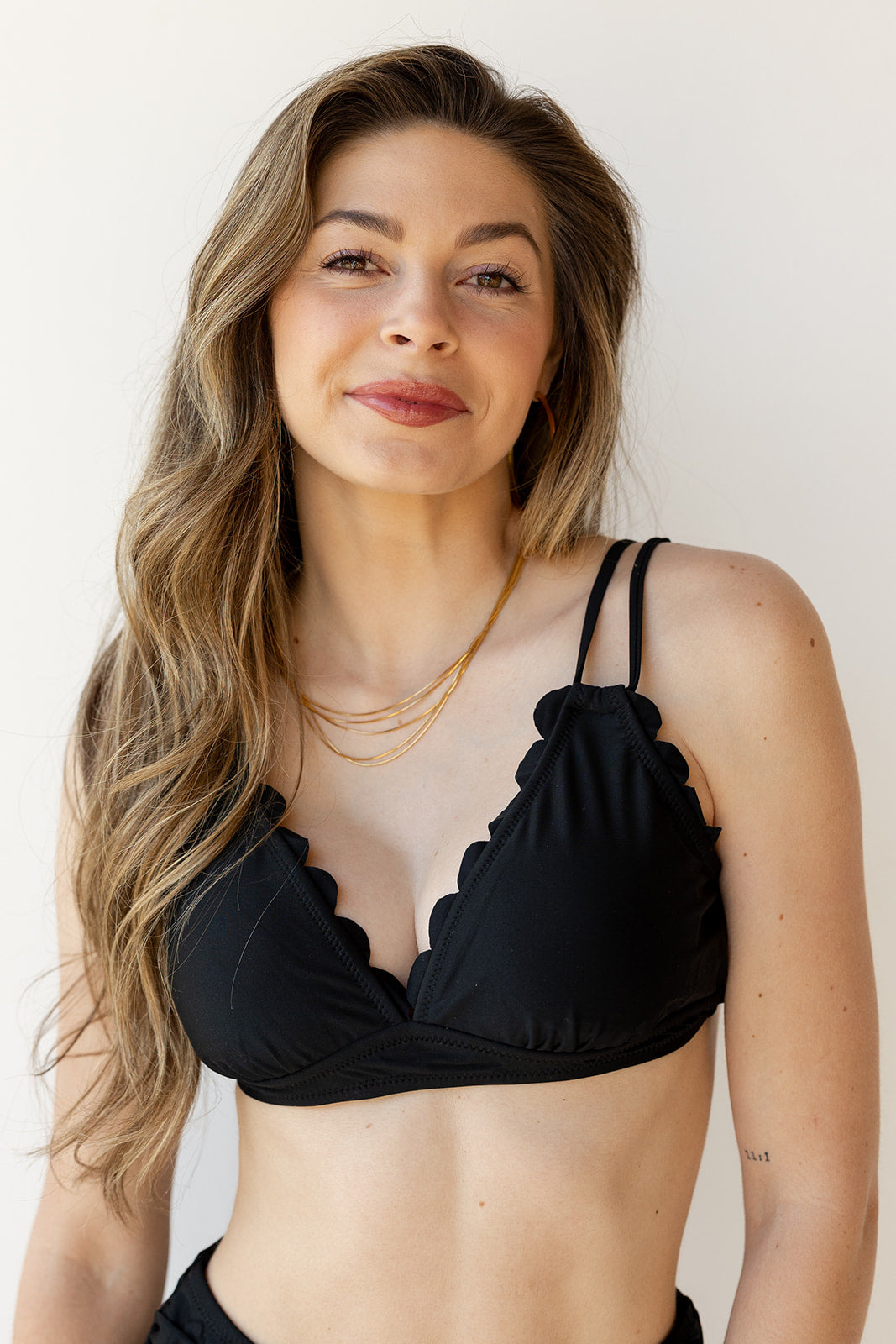 serena scallop bikini top serena scallop bikini top