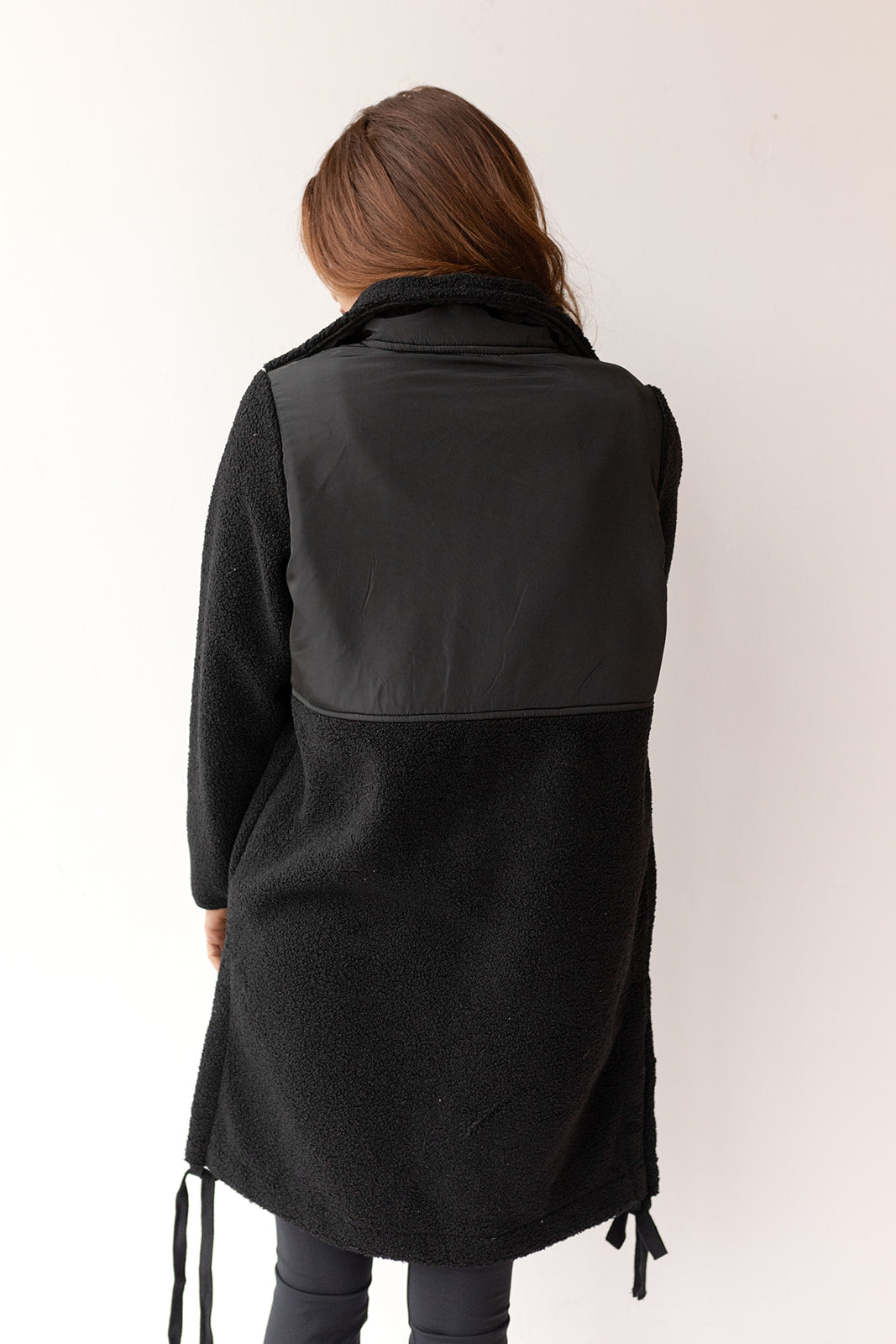 longline sherpa jacket longline sherpa jacket