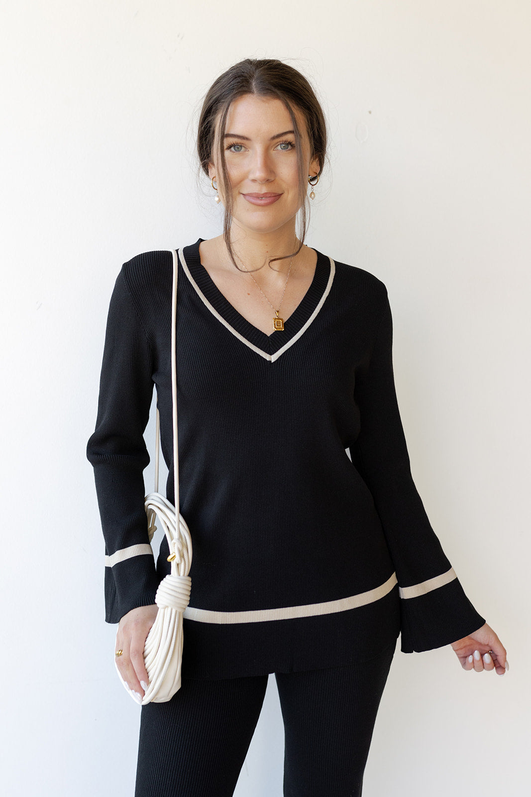 nora color block sweater tunic nora color block sweater tunic