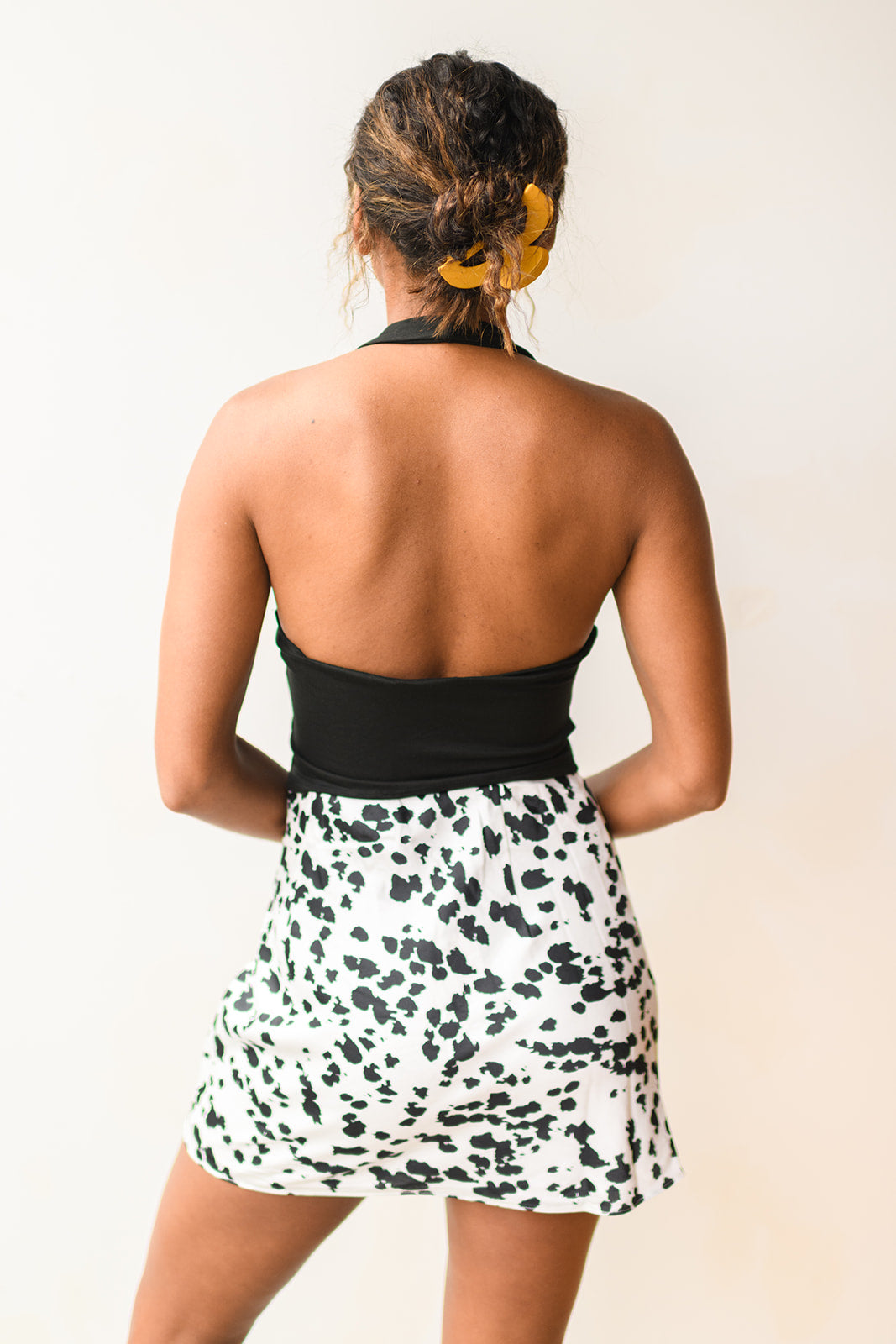 rouched halter crop top rouched halter crop top