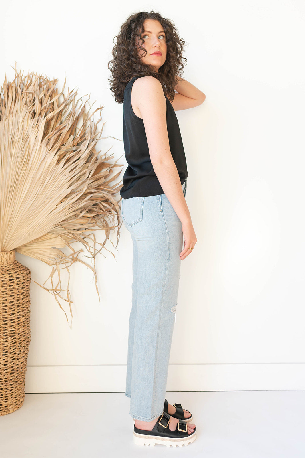 sandi silk tank sandi silk tank
