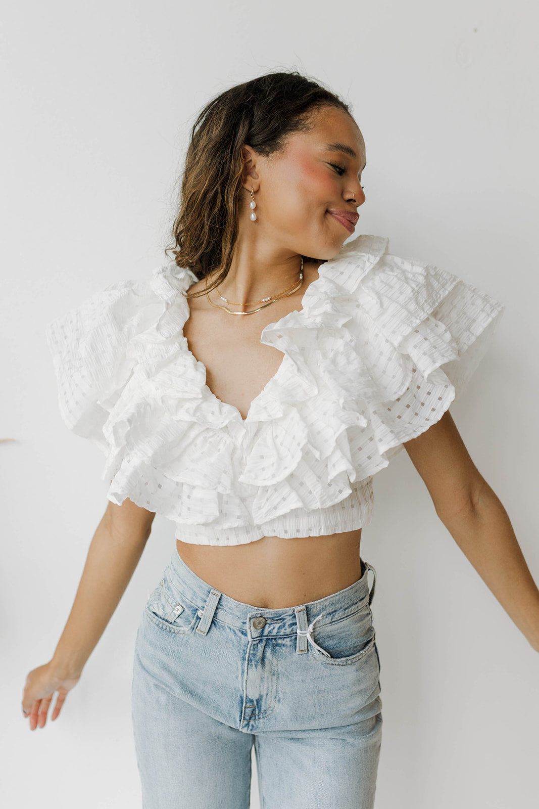 isabela ruffle top isabela ruffle top