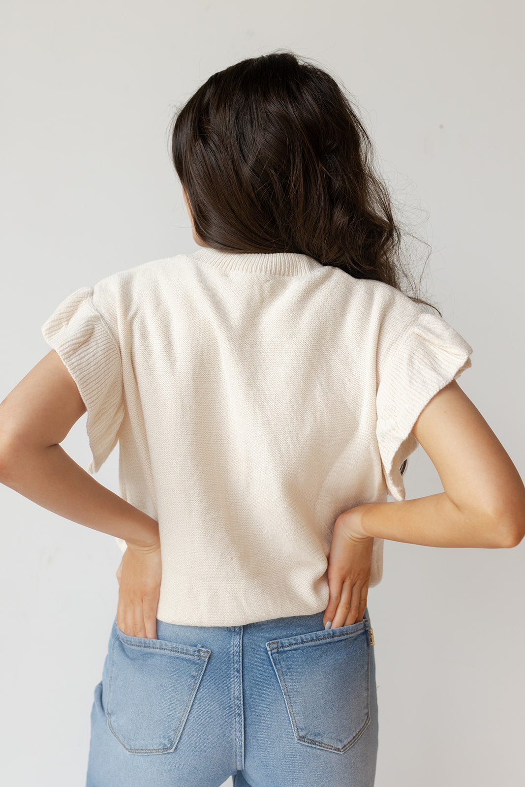 melina ruffle top melina ruffle top