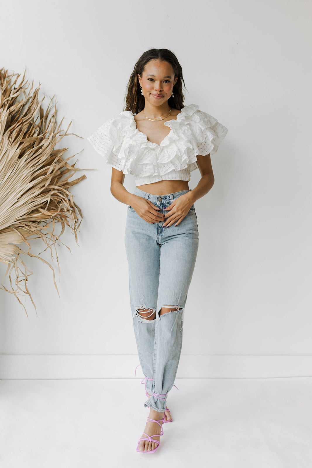 isabela ruffle top isabela ruffle top