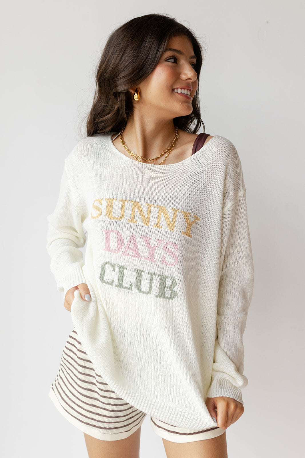 sunny days club sweater sunny days club sweater