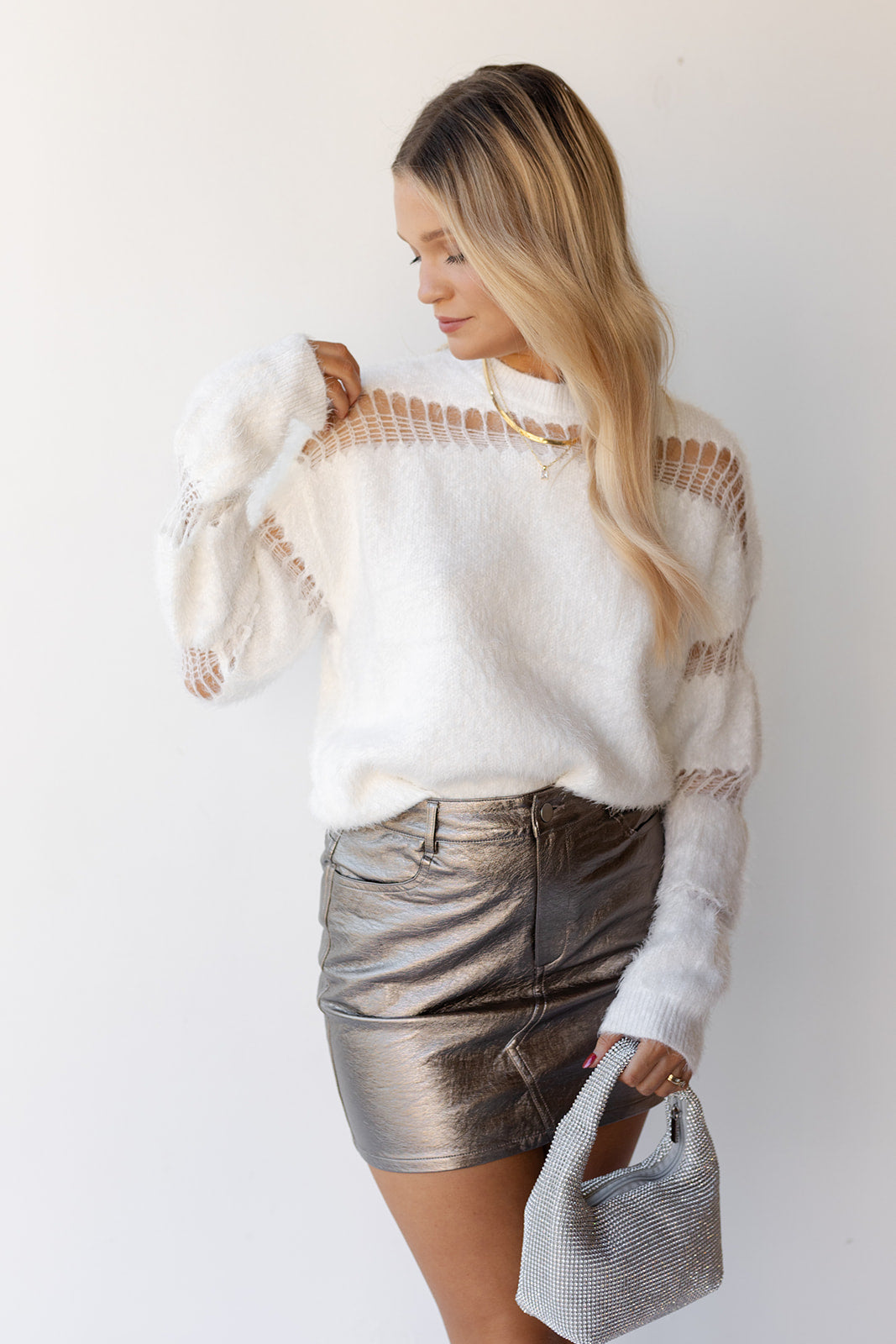 melanie fuzzy sweater melanie fuzzy sweater