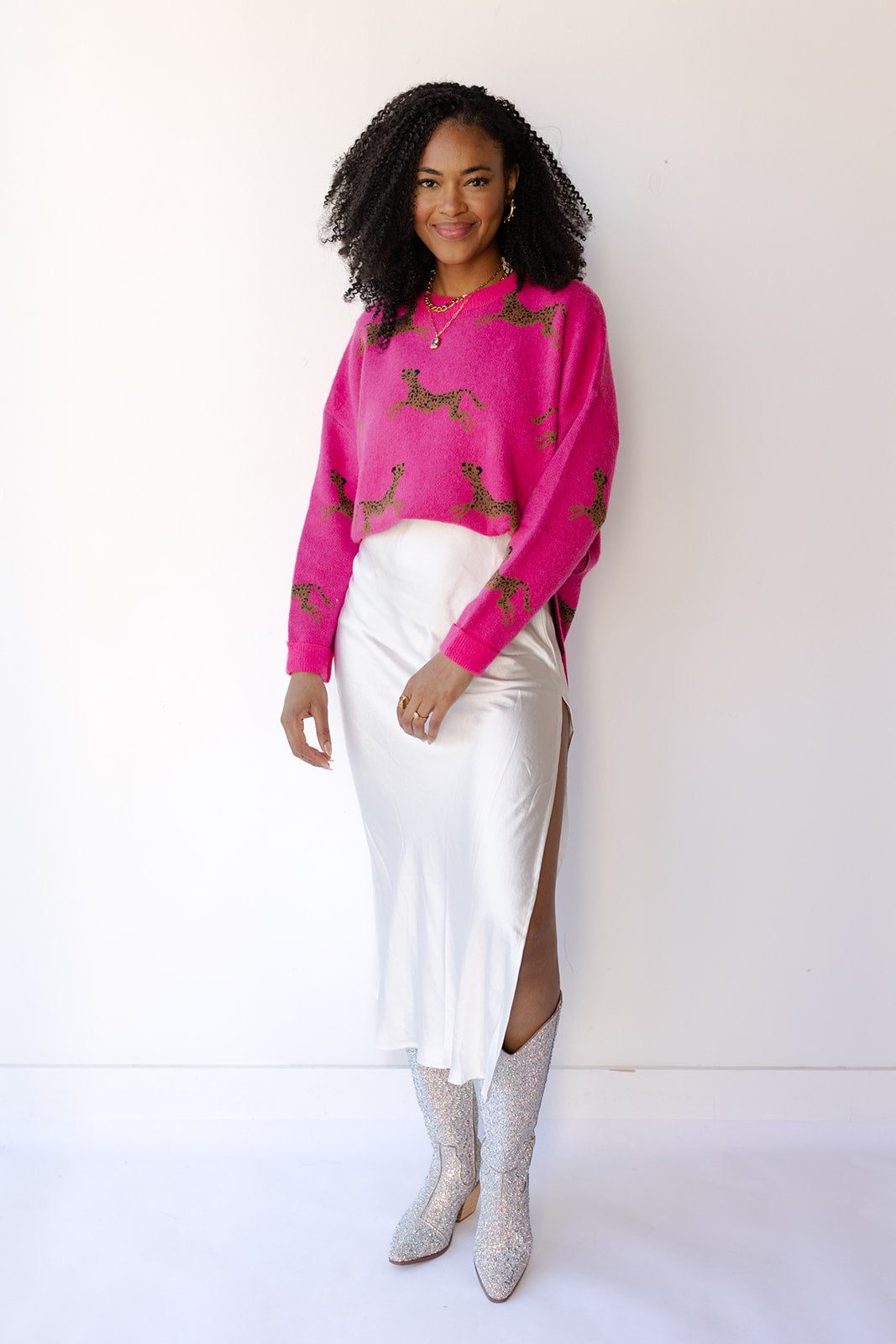 celia cheetah sweater celia cheetah sweater