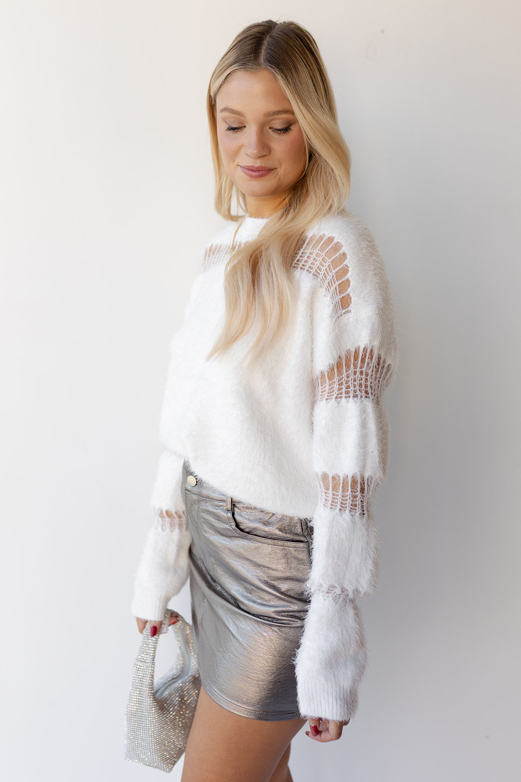 melanie fuzzy sweater melanie fuzzy sweater