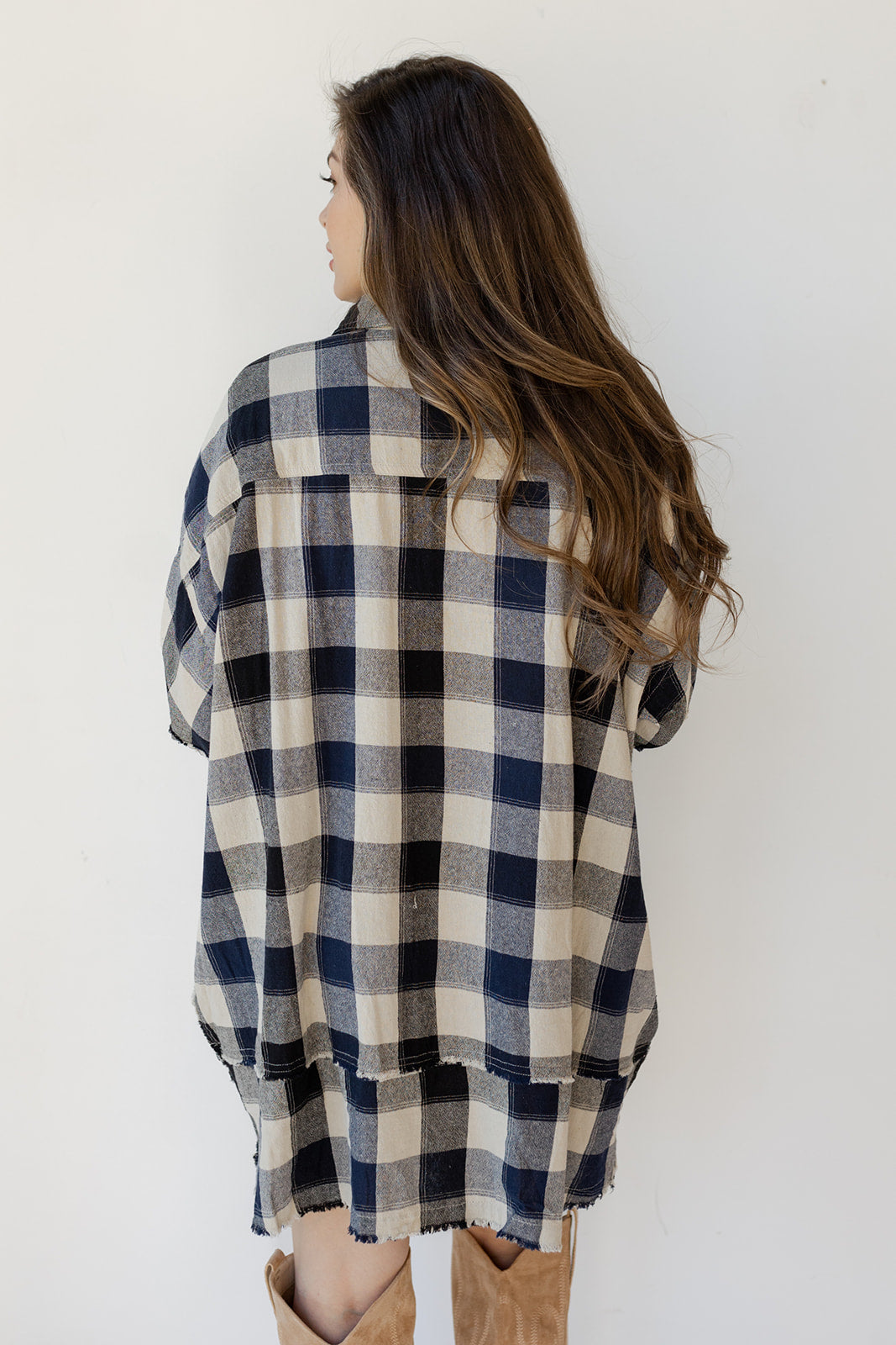 the plaid oversized dress the plaid oversized dress