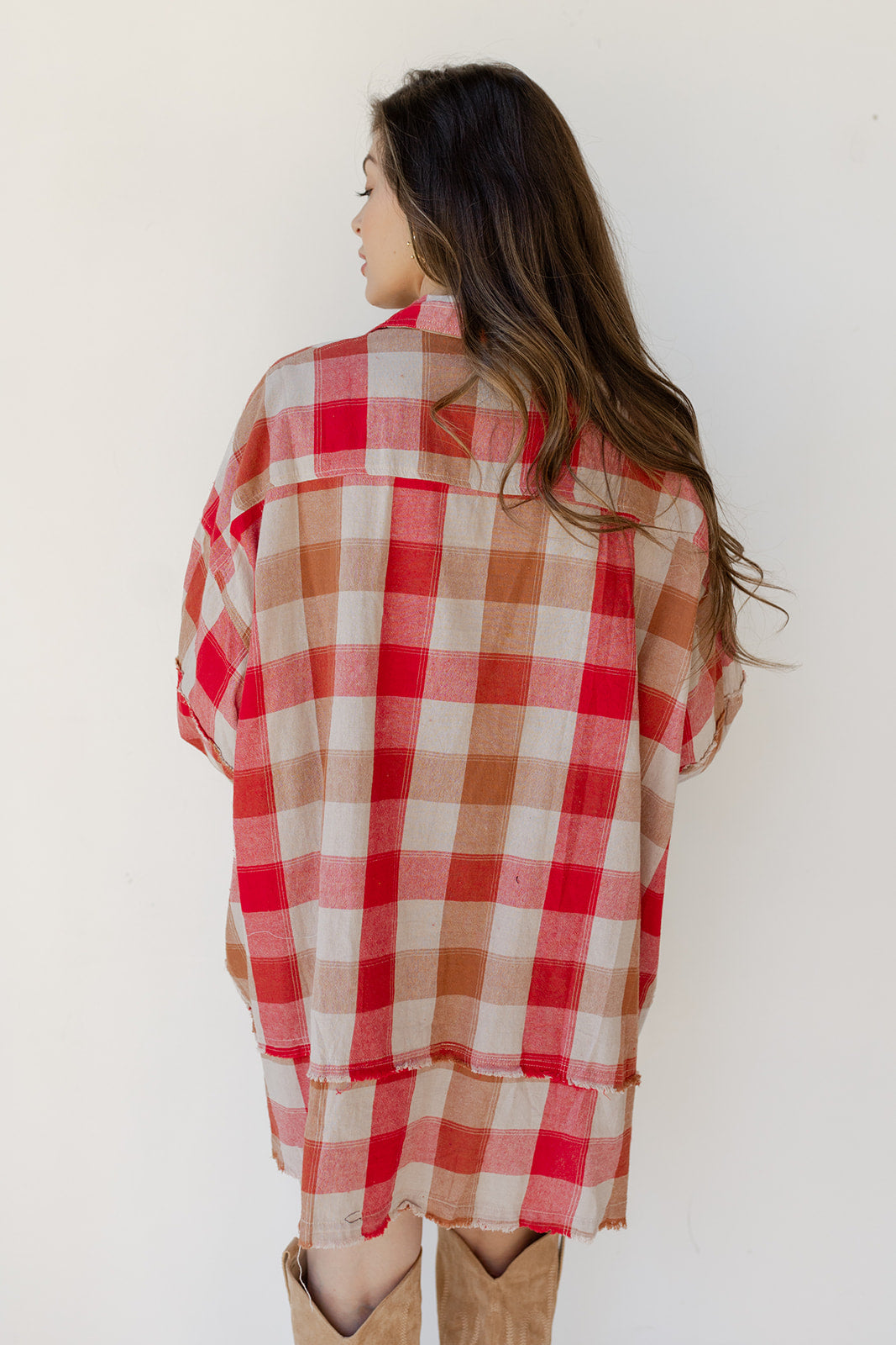 the plaid oversized dress the plaid oversized dress