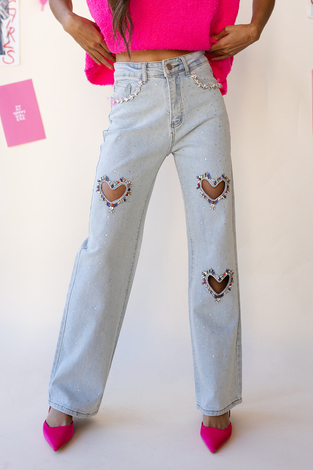 galentine embellished jeans galentine embellished jeans