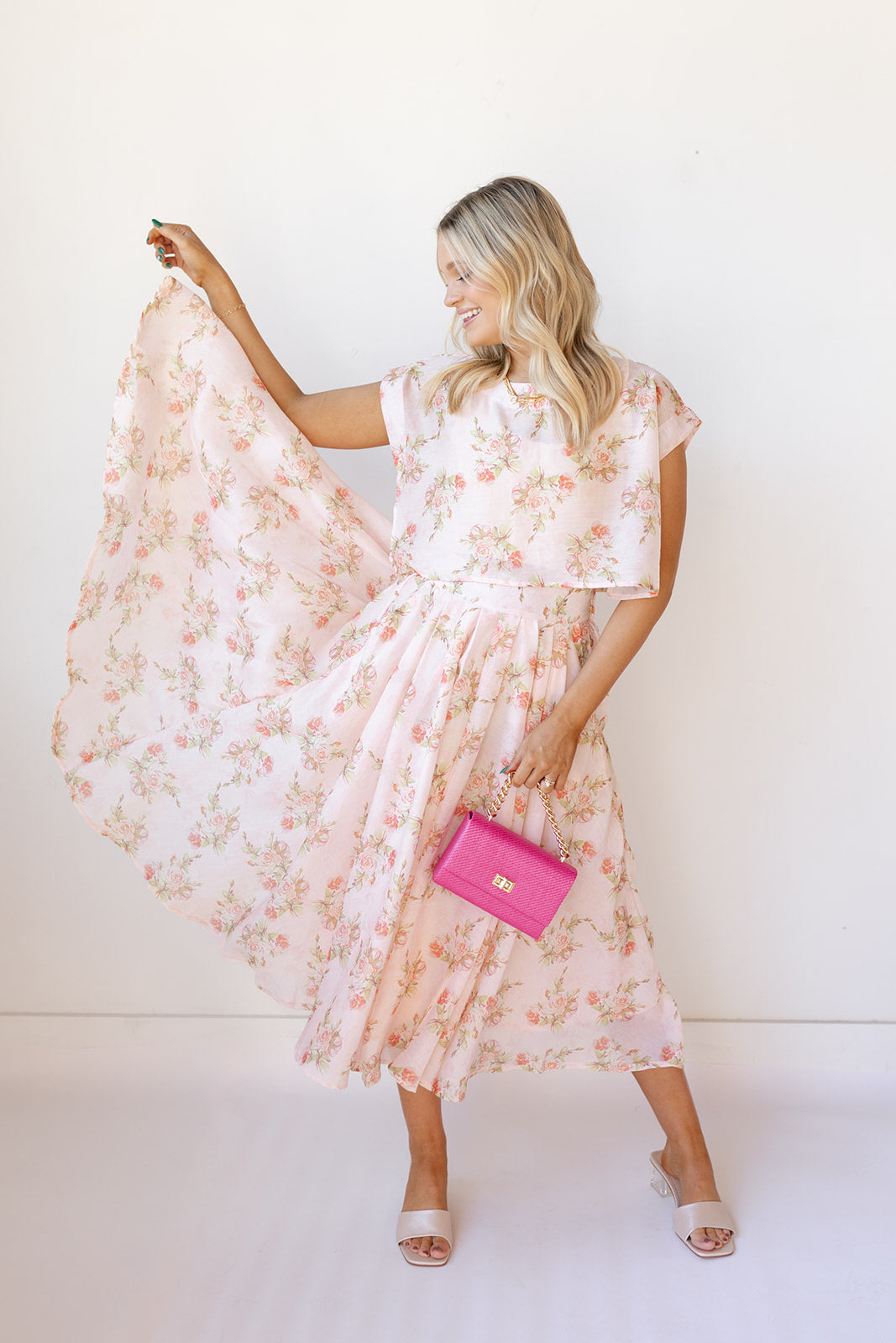 kinley floral crop top kinley floral crop top