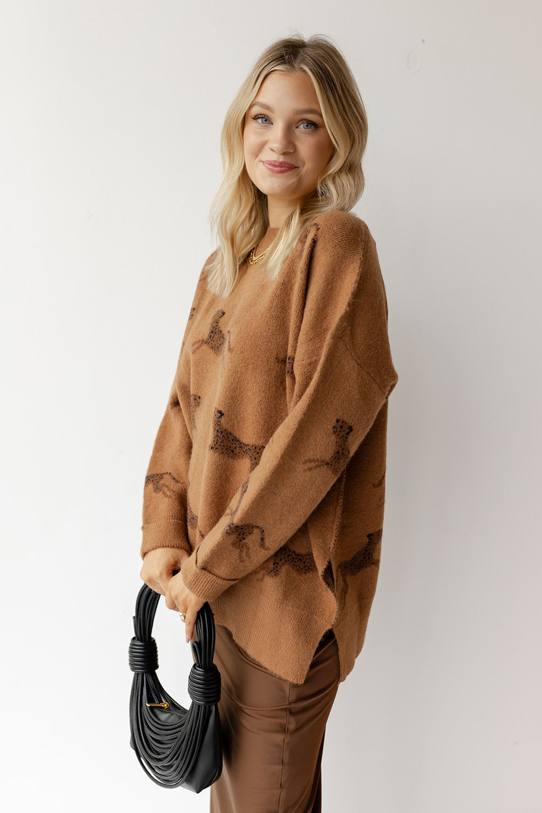 celia cheetah sweater celia cheetah sweater