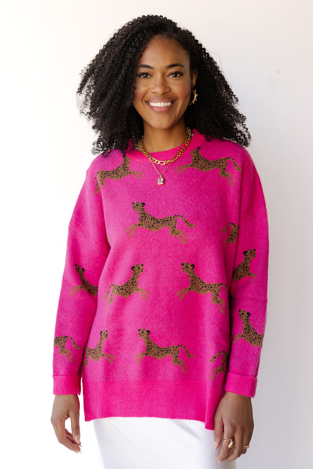 celia cheetah sweater celia cheetah sweater