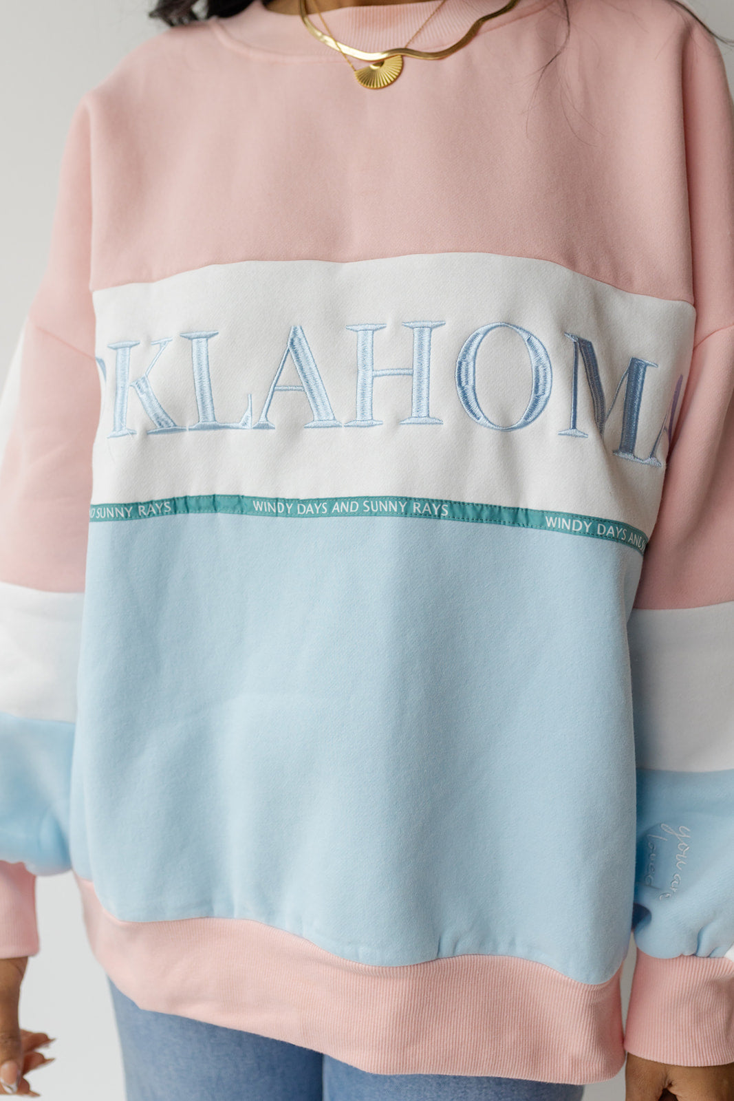 oklahoma windy days sweatshirt