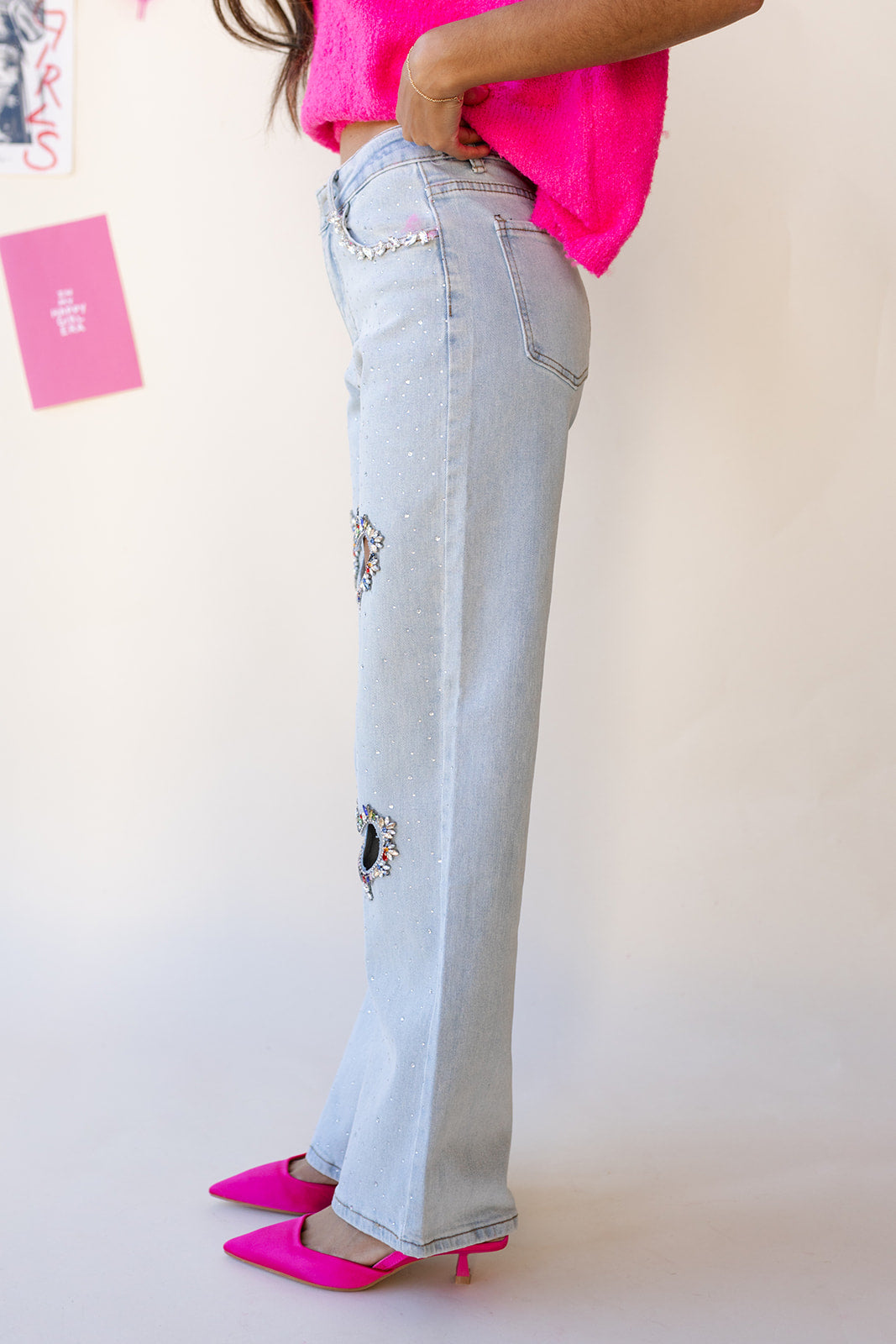 galentine embellished jeans galentine embellished jeans
