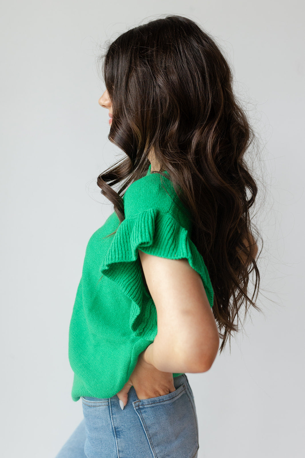 melina ruffle top melina ruffle top