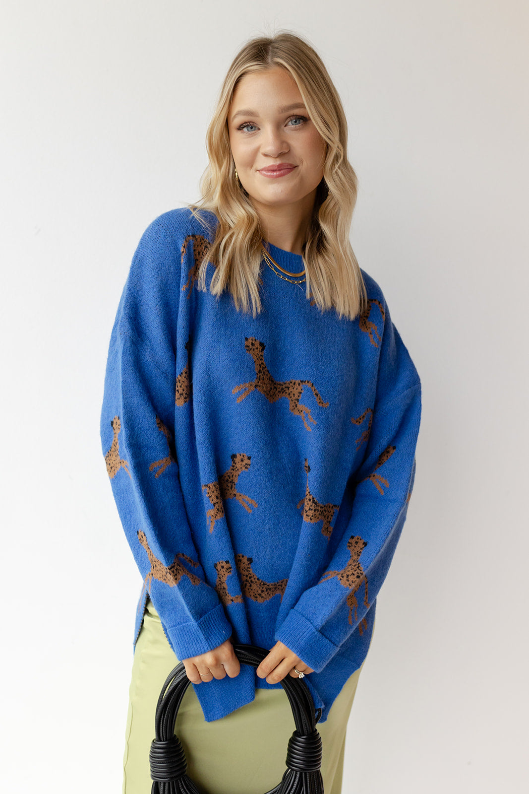 celia cheetah sweater celia cheetah sweater