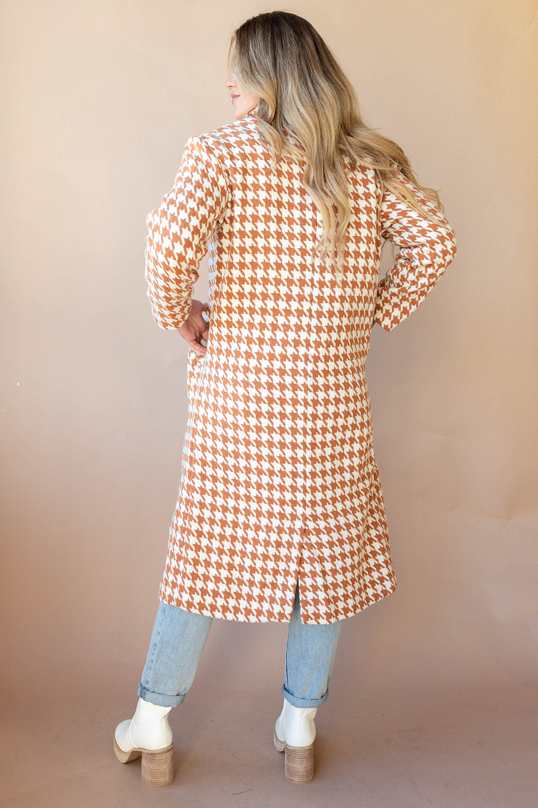 elegant houndstooth coat elegant houndstooth coat