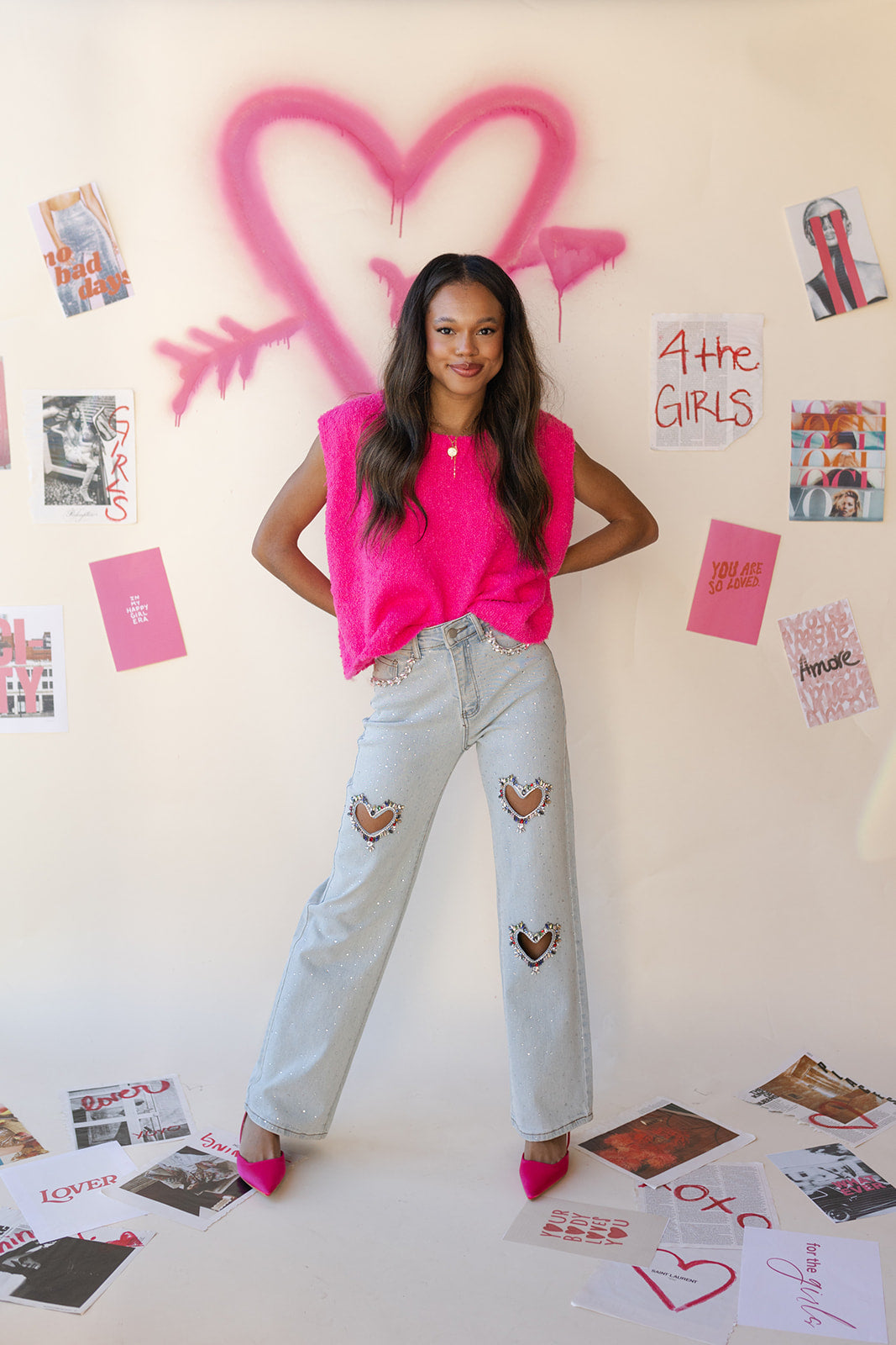 galentine embellished jeans galentine embellished jeans
