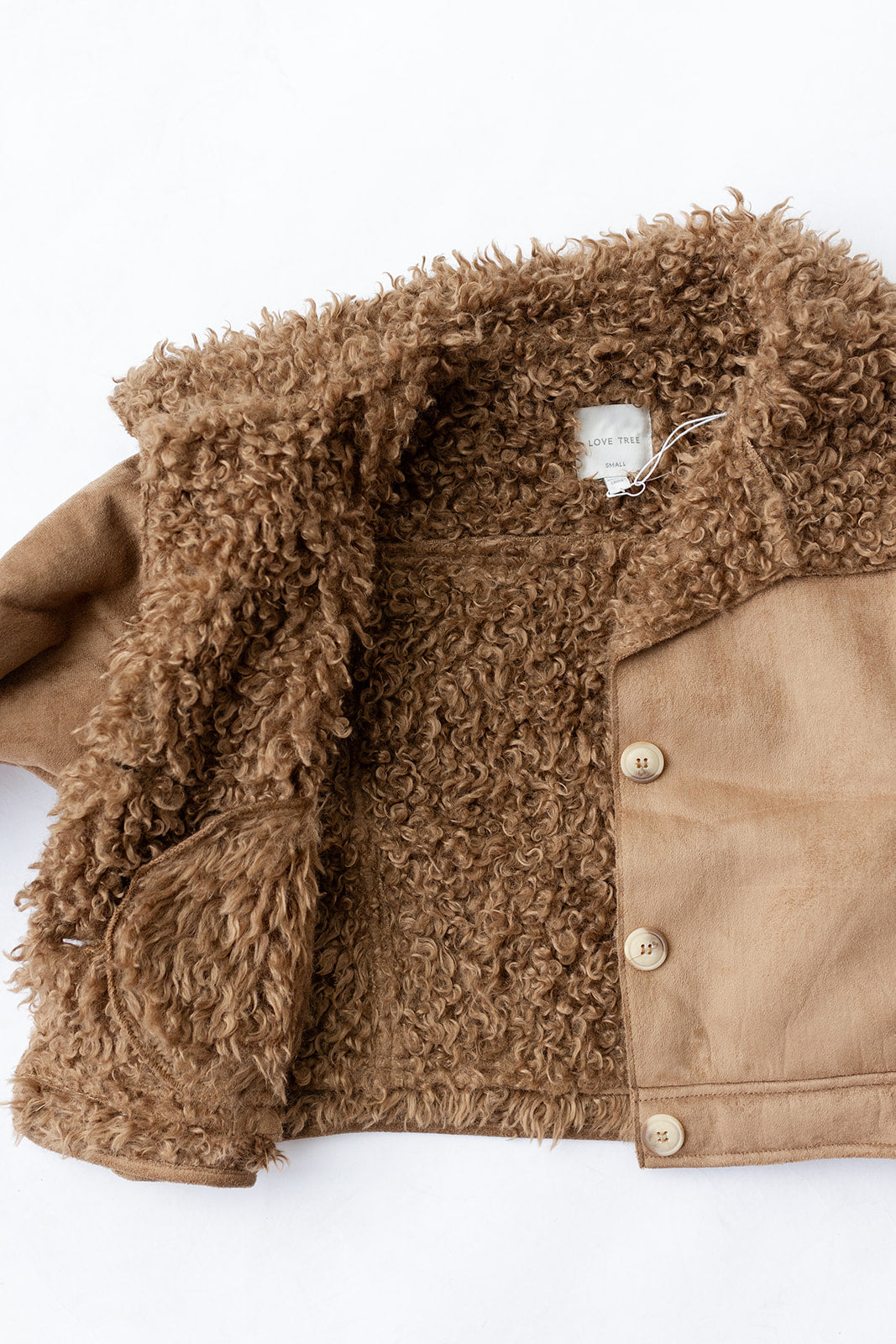 gwen fur lined crop jacket gwen fur lined crop jacket