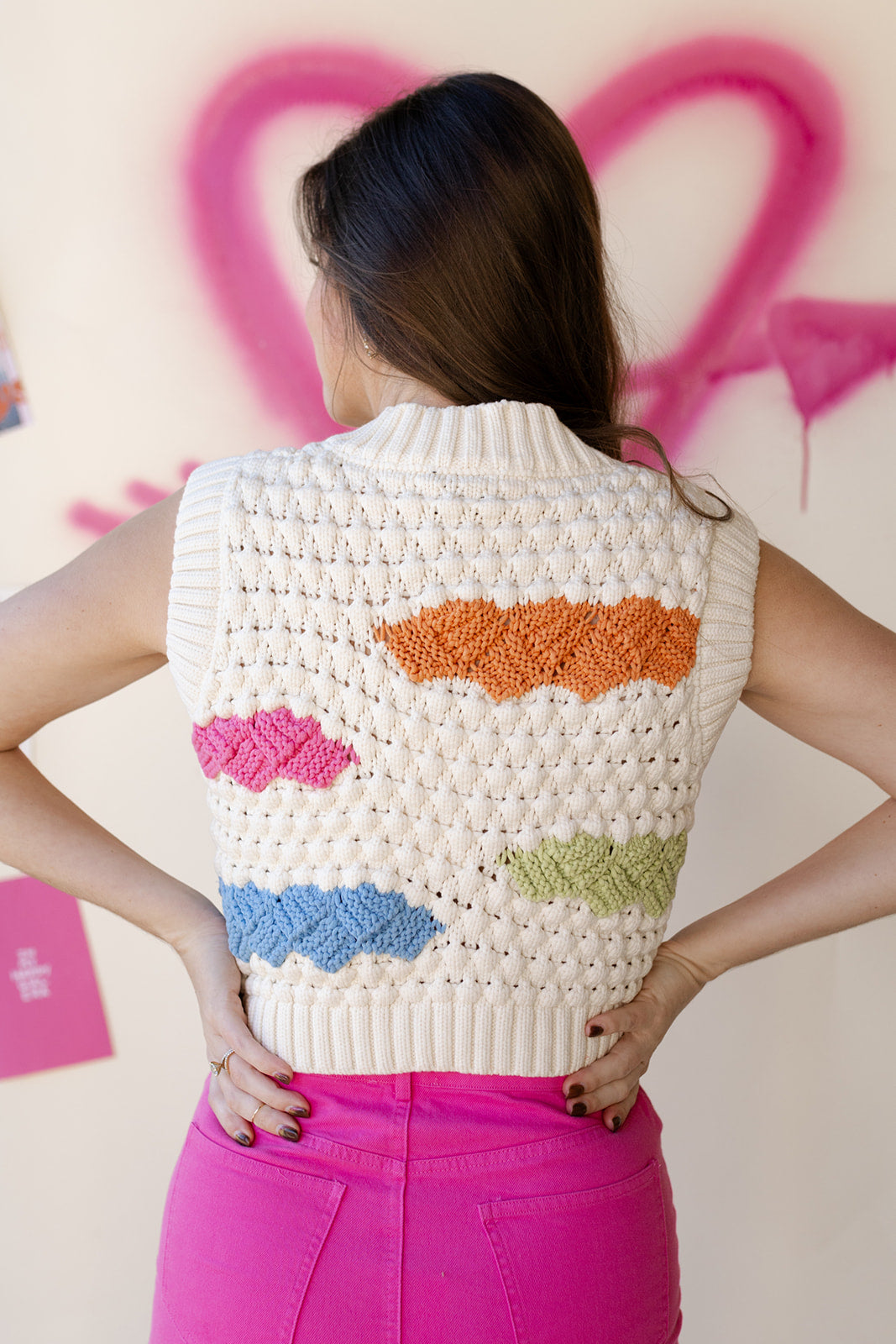 edna cable vest edna cable vest