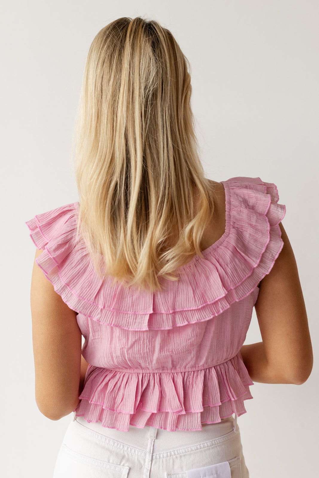 hadley ruffle top hadley ruffle top