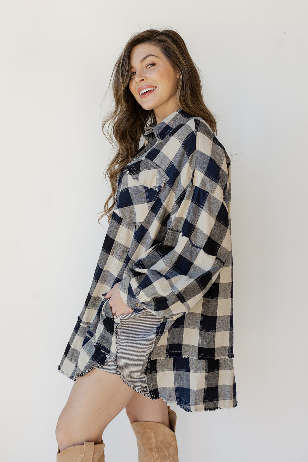 the plaid oversized dress the plaid oversized dress