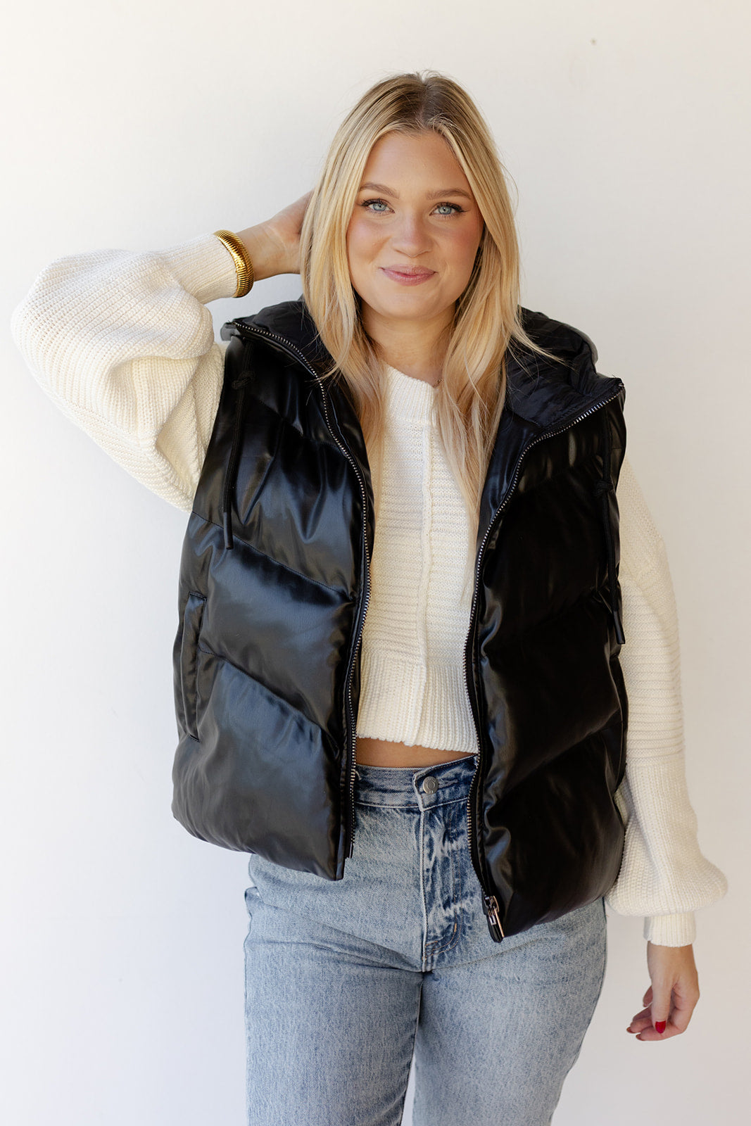 zoya leather vest zoya leather vest