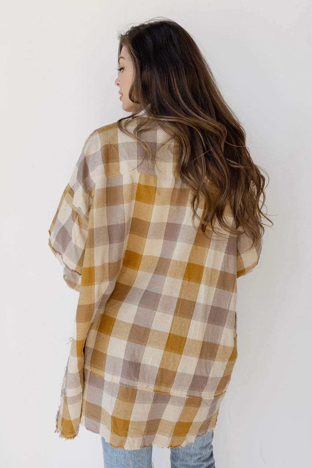 the plaid oversized dress the plaid oversized dress