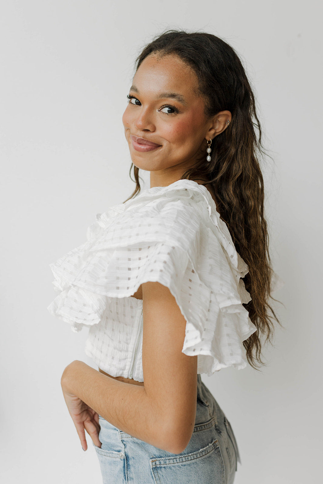 isabela ruffle top isabela ruffle top