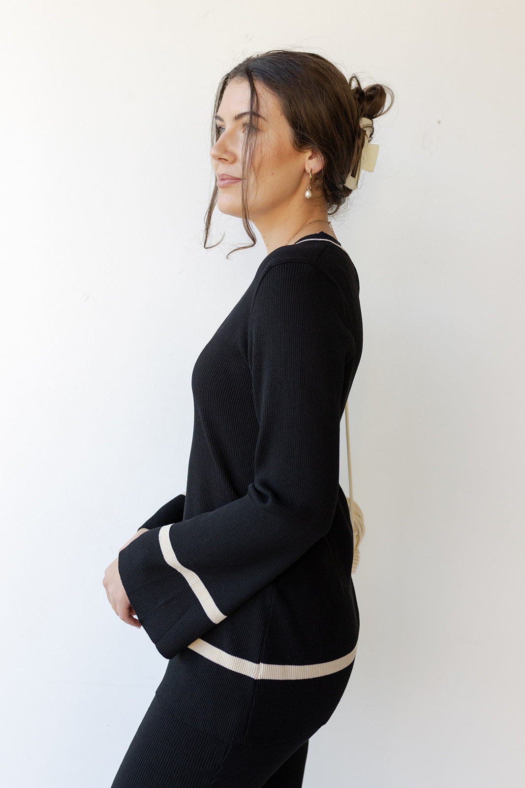 nora color block sweater tunic nora color block sweater tunic