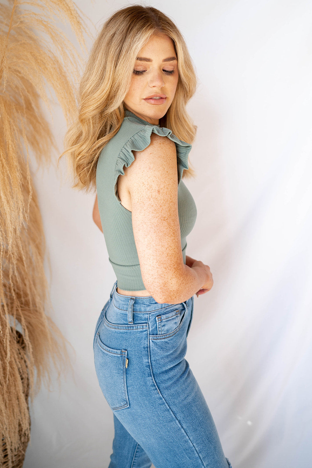 talk about class ruffle top talk about class ruffle top